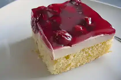 Kirsch – Schmand – Blechkuchen
