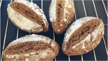 Knusprige Broetchen mit Mandelmehl Unser einfaches Baquette Rezept zum Nachbacken W2xEX 4x 2n