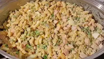 Nudelsalat mit leckere Geheimsosse waifu2x 2x jpg