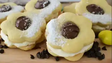 Nutella Creme Plätzchen