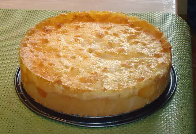Pfirsichkuchen