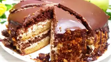 Schoko Nuss Torte schnell einfach gezaubert W2xEX 2x