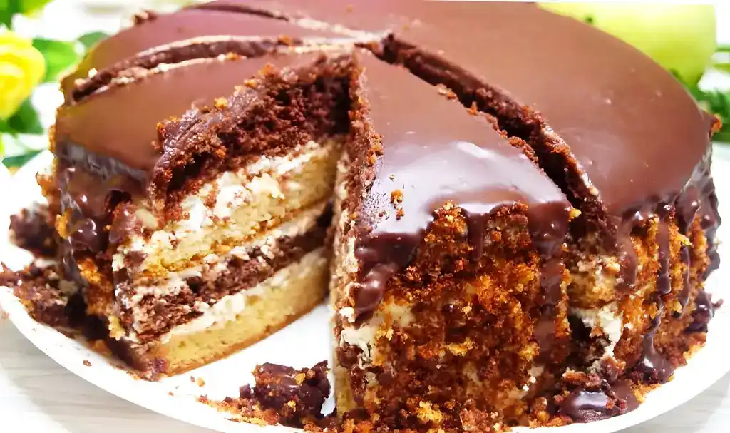 Schoko Nuss Torte, schnell & einfach gezaubert