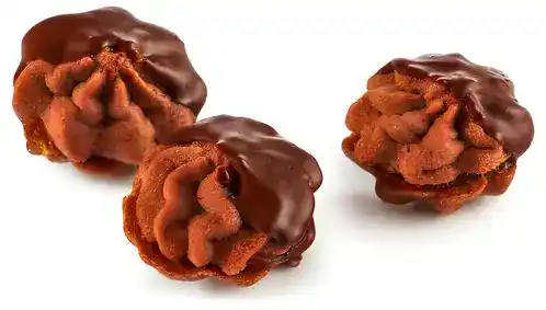 Schokoladen Orangen Spritz Gebäck