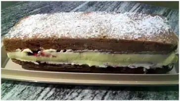 Schokoschnitte mit Vanille Creme W2xEX 2x