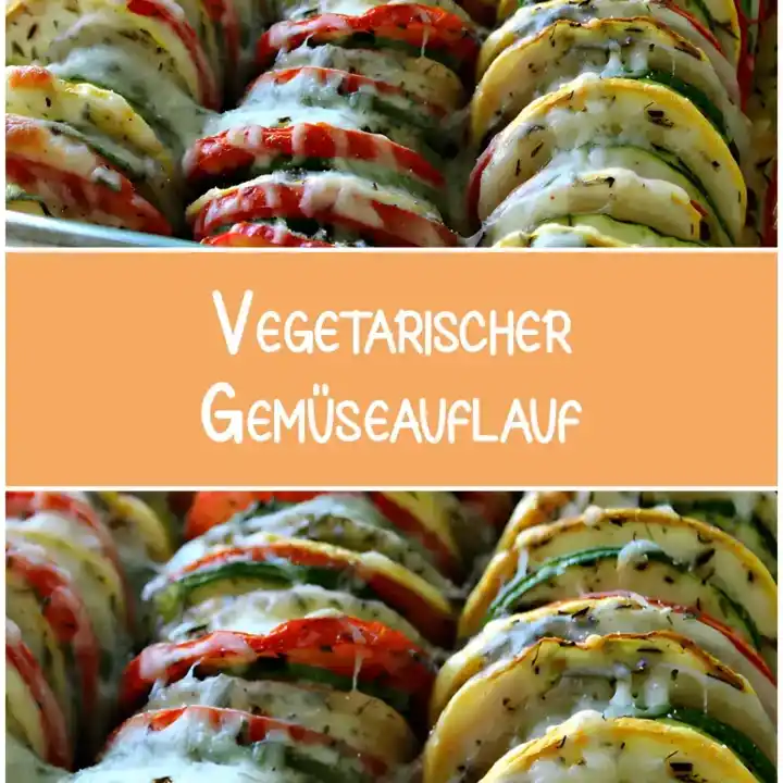 Vegetarischer Gemüseauflauf