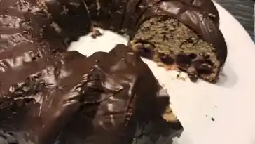 Versunkener Kirsch – Schoko – Kuchen