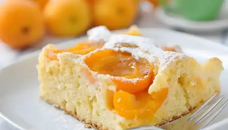 Weicher Aprikosenkuchen mit Thermomix