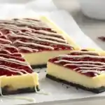Weisse Schokoladen Himbeer Kaesekuchen Riegel W2xEX 2x webp