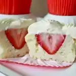 eichte Erdbeer Cupcakes W2xEX 2x