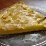 Apfelkuchen mit Vanillesoße