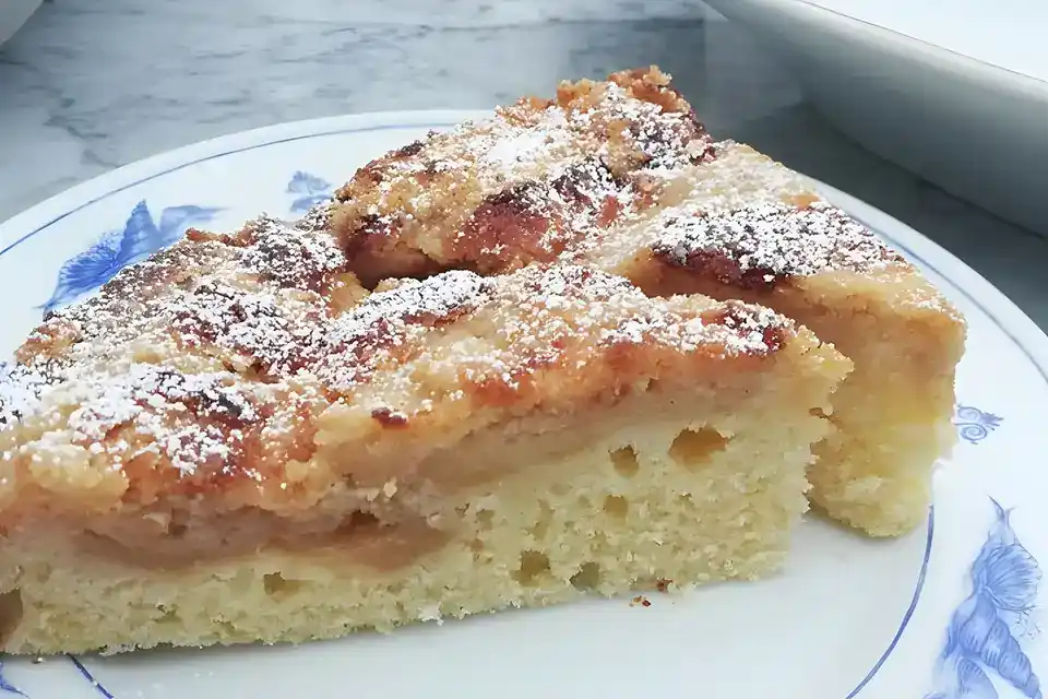 Schneller und Feiner Apfelkuchen