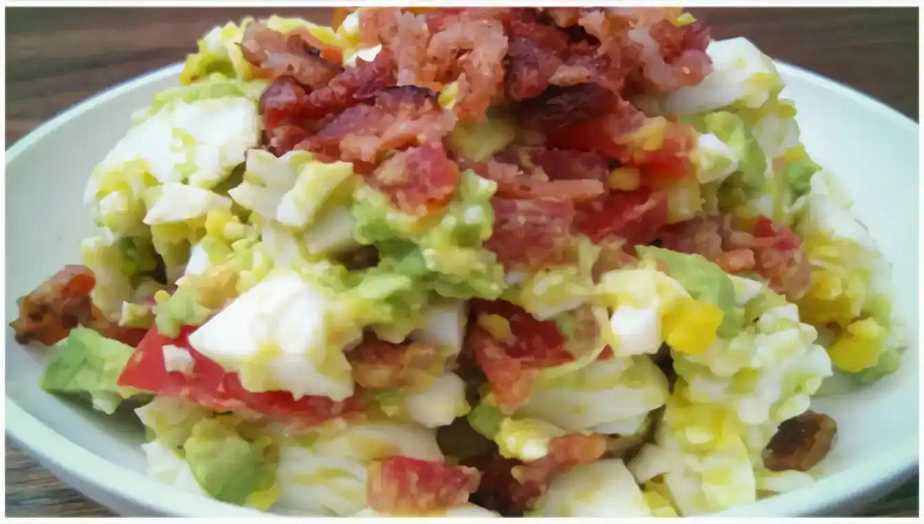 Avocado-Bacon-Pfanne mit Spiegelei