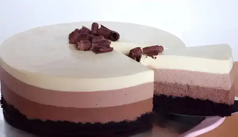 Bayrisch mit 3 Pralinen