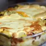 Blumenkohlgratin im Tartiflette-Stil