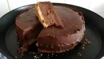 Chocolate Cheesecake mit Oreo Boden W2xEX 2x