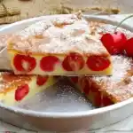 Clafoutis mit Kirschen einfaches Rezept W2xEX 2x webp