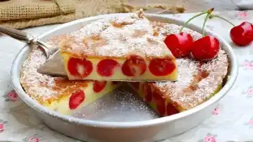 Clafoutis mit Kirschen einfaches Rezept W2xEX 2x webp