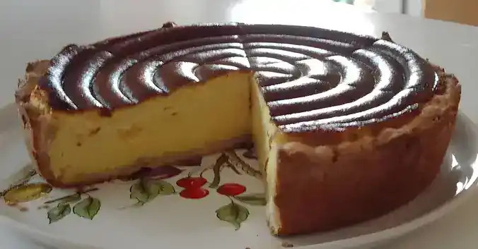 Einfache Hüttenkäse-Tarte