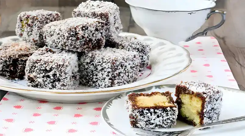 Einfacher Lamington-Kuchen