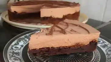 Einfaches Schokoladenmousse-Kuchen-Rezept