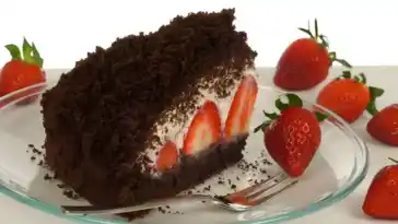 Erdbeer-Maulwurf-Torte
