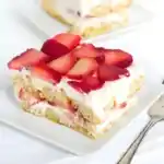 Erdbeer-Tiramisu mit Orangensaft