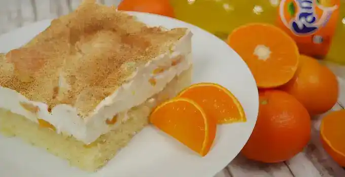 Fantakuchen mit Mandarinen-Schmand