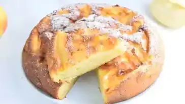 Fettfreier Apfelkuchen mit griechischem Joghurt W2xEX 2x webp