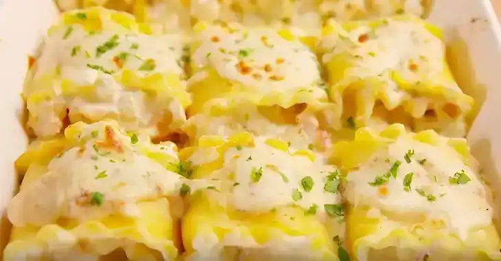 Garnelen-Lasagne-Röllchen, ich möchte sofort welche!