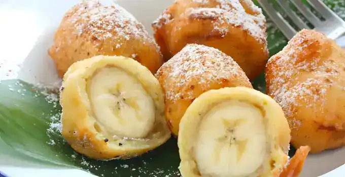 Gebackene Bananen auf chinesische Art