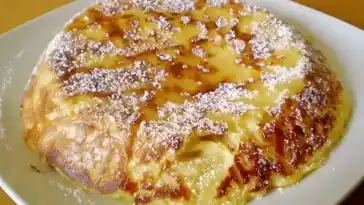 Gebratener Apfelkuchen bester Apfelpfannkuchen. Ueberraschend W2xEX 2x webp