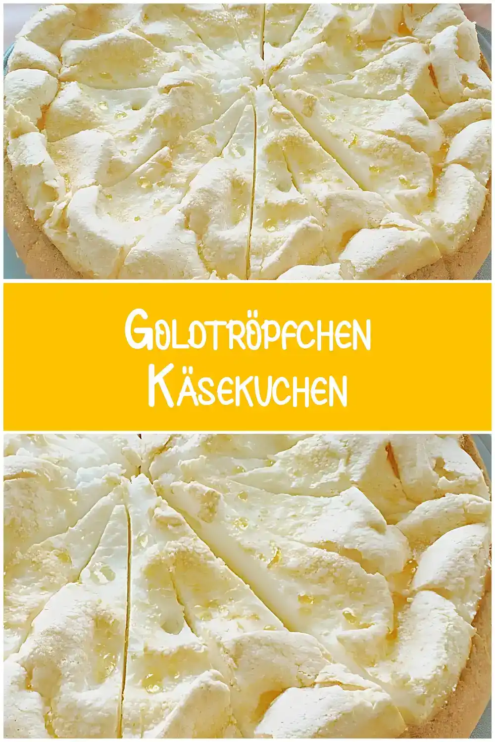 Goldtröpfchen Käsekuchen