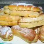 Hefebroetchen mit Vanillecreme W2xEX 2x