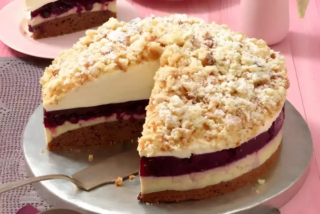 Heidelbeer-Eierlikör-Torte