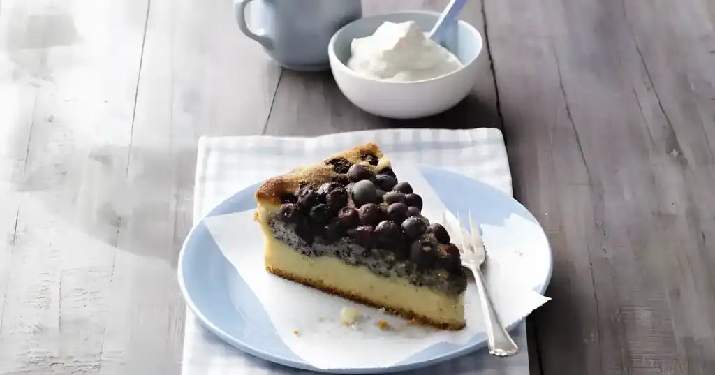 Heidelbeer-Mohnkuchen