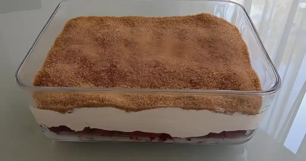 Himbeer-Sahne-Joghurt-Traumdessert