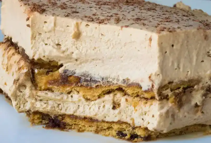 Kaffeekuchen aus dem Kühlschrank, der nicht gebacken werden muss