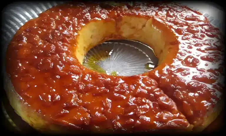 Karamell-Vanille-Reiskuchen