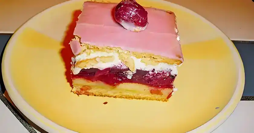 Kirsch-Keks-Kuchen