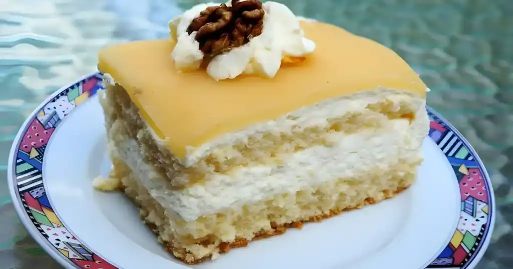 klassische Lübecker Marzipantorte