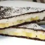 Kokos-Bananen-Torta ohne Zucker und Braten