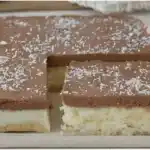 Kokos-Cheesecake mit Nutella oder Schokolade ohne Backen