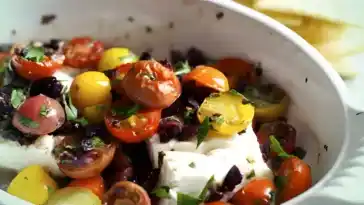 LOW CARB GEBACKENER FETA