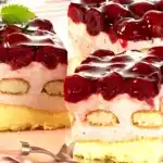 Leichte Kirsch-Tiramisu-Torte