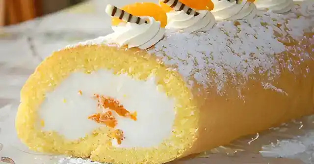 Mandarinen Biskuitrolle