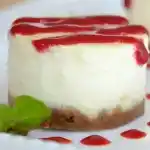 Mini Himbeerkäsekuchen