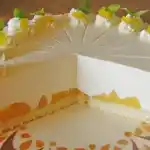 Pfirsich Quark Sahne Torte