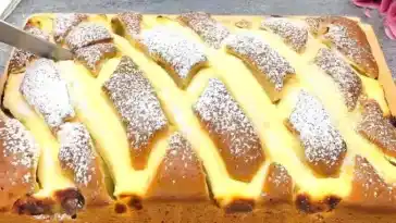 Quarkkuchen vom Blech, macht unglaublich süchtig!