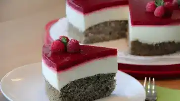 Rezept von Bernd Siefert Mohntorte mit Kirsch- und Zitronensahne